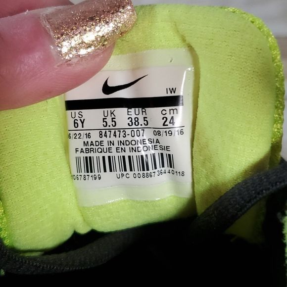 Nike Flex Show TR 5 Womens Boys Girls Running Shoes Womens 7½ Youth 6 Lime Green - Picture 6 of 7